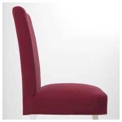 Фото3.Крісло з чохлом, білий, Nykvarn червоний HENRIKSDAL IKEA 792.970.84